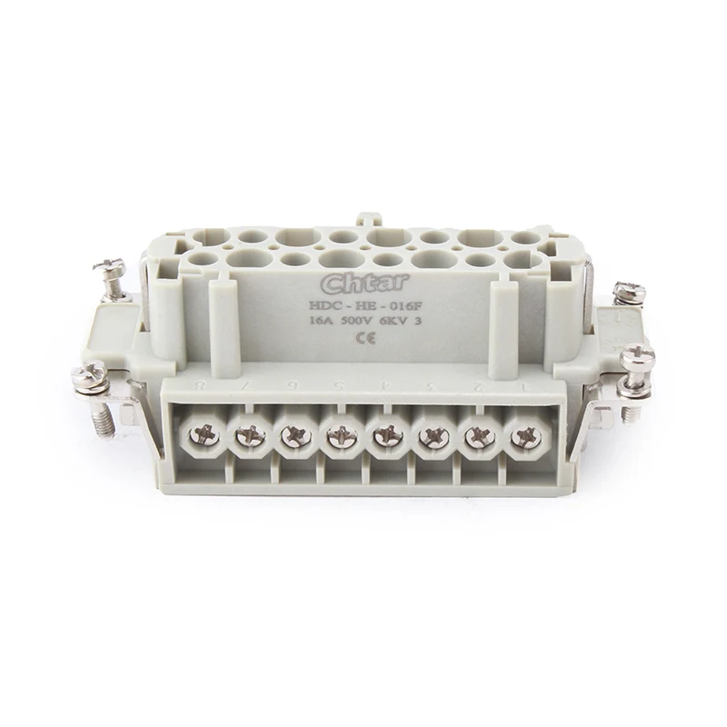 M/F 16핀 삽입 헤비듀티 커넥터