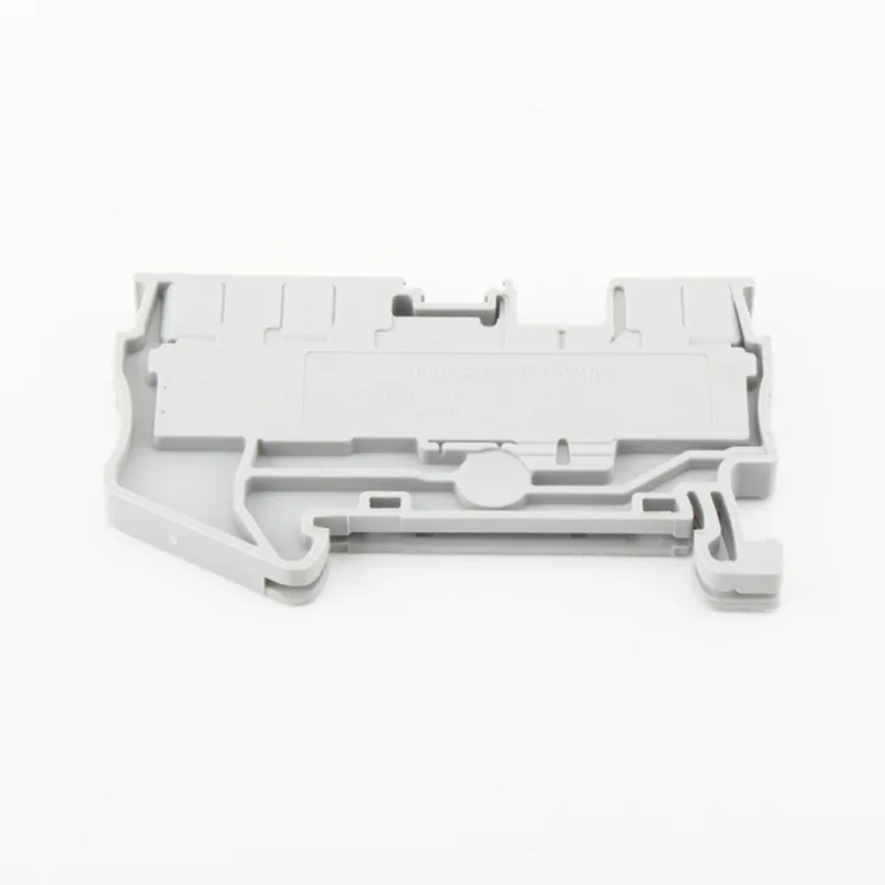 DIN 레일 터미널 블록을 통한 PT4 TWIN 피드